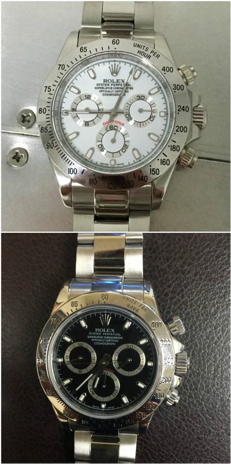 rolex daytona fake vs original|rolex daytona knockoff.